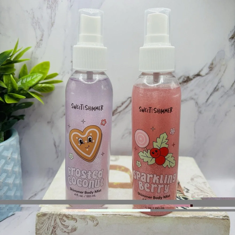 Sweet & Shimmer by Ulta Shimmer Body Mist Lot 2 Frosted Coconut Sparkling Berry